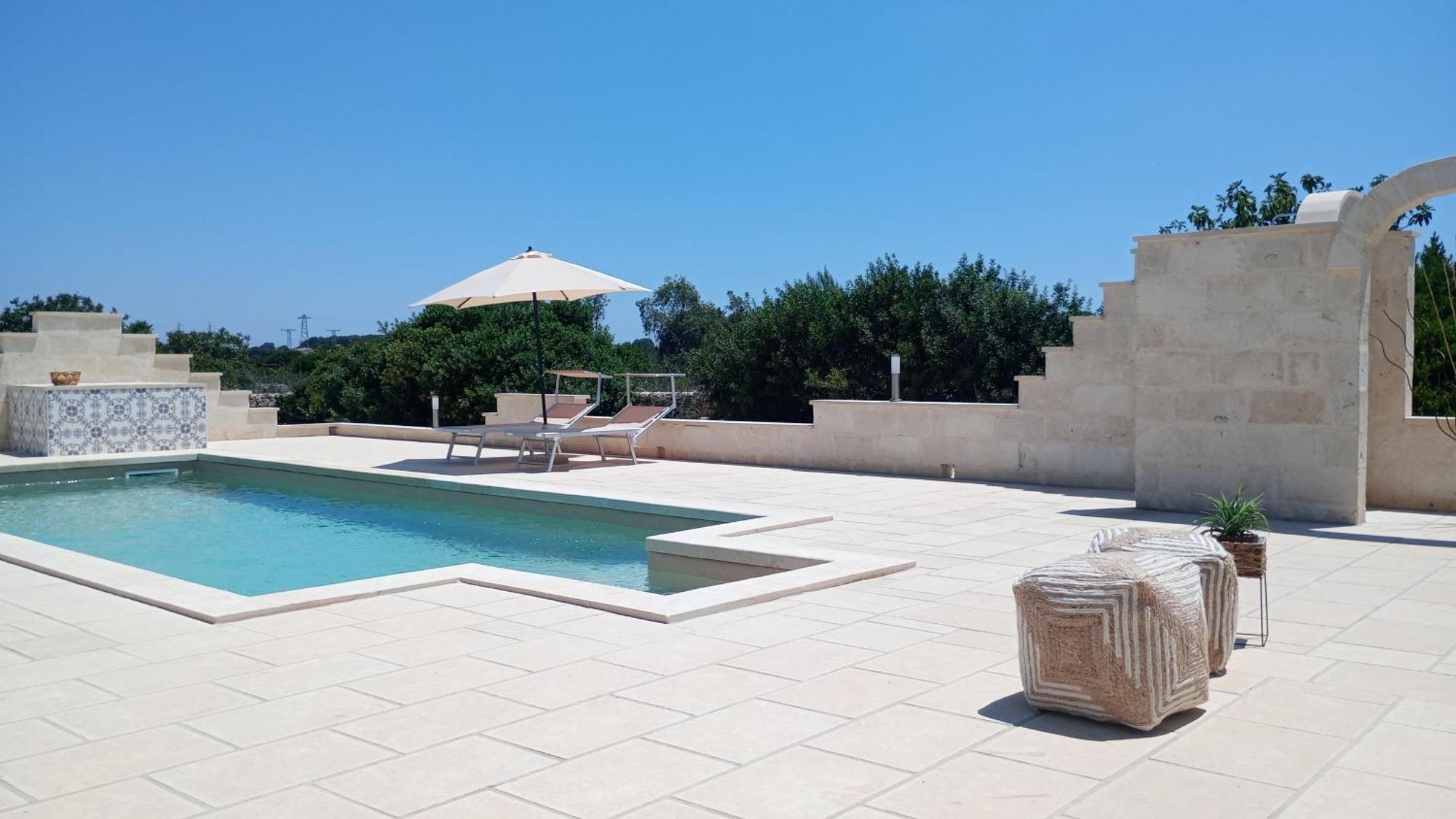 Villa Raffaella Spongano Bagian luar foto